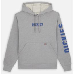 Dickies Graphic Pullover Fleece Sweat Shirts Dark Grey Small 36-38" Chest