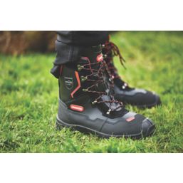 Oregon Yukon    Safety Chainsaw Boots Black Size 9.5