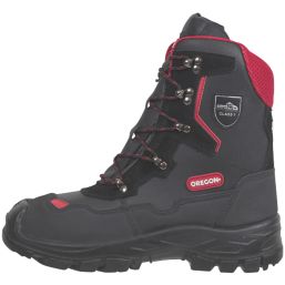 Oregon Yukon    Safety Chainsaw Boots Black Size 9.5