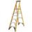 Zarges Fibreglass 2.01m 6 Step Platform Step Ladder