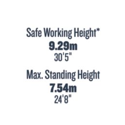 Werner TradePRO D-Rung 5.84m Extension Ladder