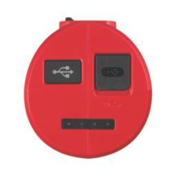 Milwaukee M12 TC2-0 12V Li-Ion RedLithium Travel Charger & Power Source + 3A 1-Outlet Type C USB Charger