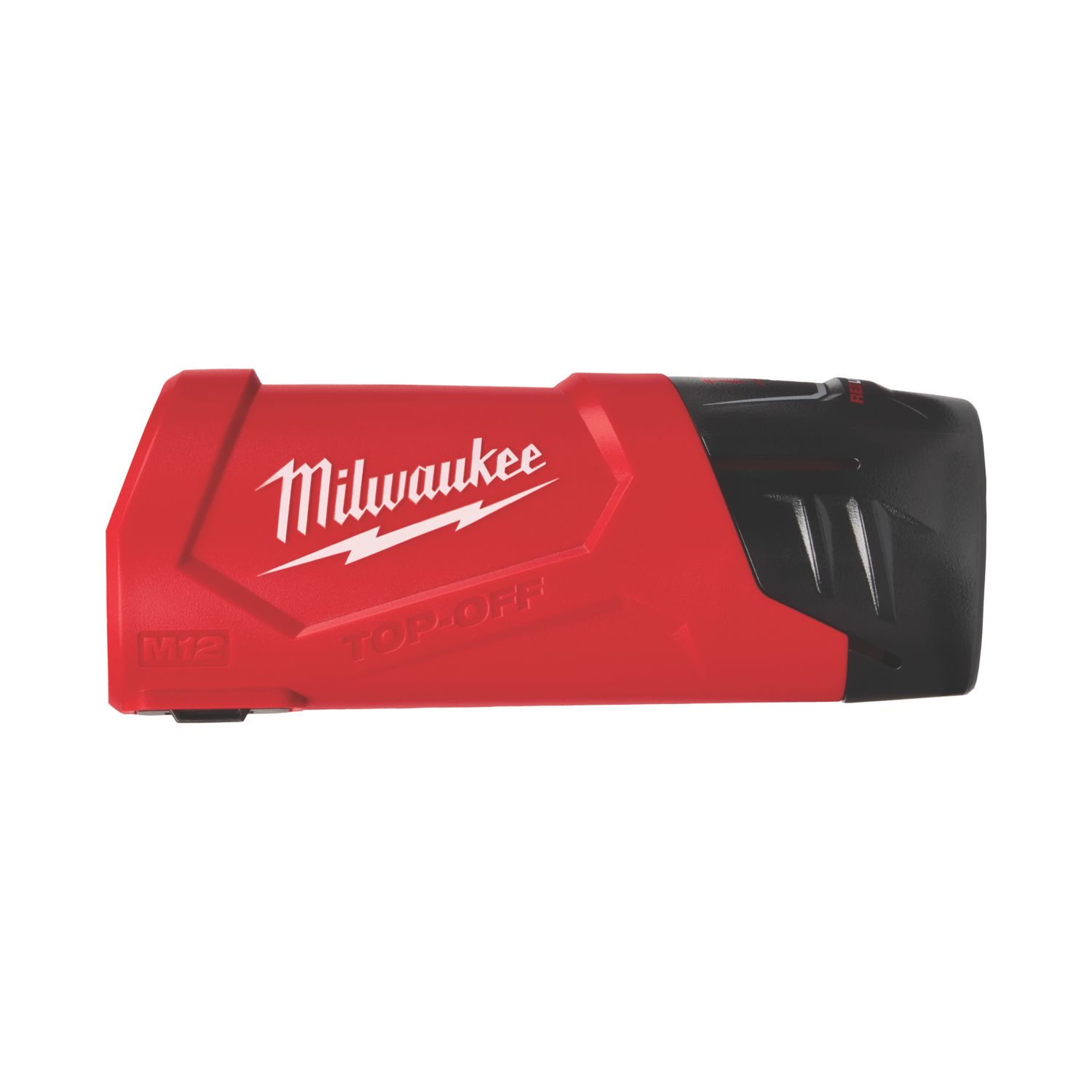 Milwaukee M12 TC2-0 12V Li-Ion RedLithium Travel Charger & Power Source + 3A 1-Outlet Type C USB Charger (266EN)