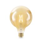 4lite WiZ E27 G125 LED Filament Light Bulb 7W 640lm