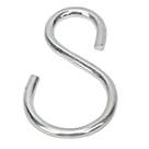 S-Hooks Stainless Steel 75 x 5mm 2 Pack