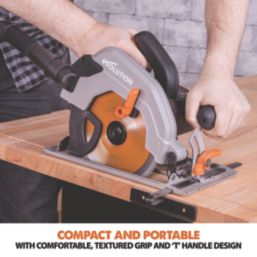 Evolution Cordless R165CCS-Li 6-1/2 in Circular Saw 20V Li-ion EXT Inc Multi-Material Blade with Charger & 4Ah Battery