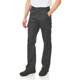 Lee Cooper LCPNT205 Cargo Trousers Black 30" W 29" L