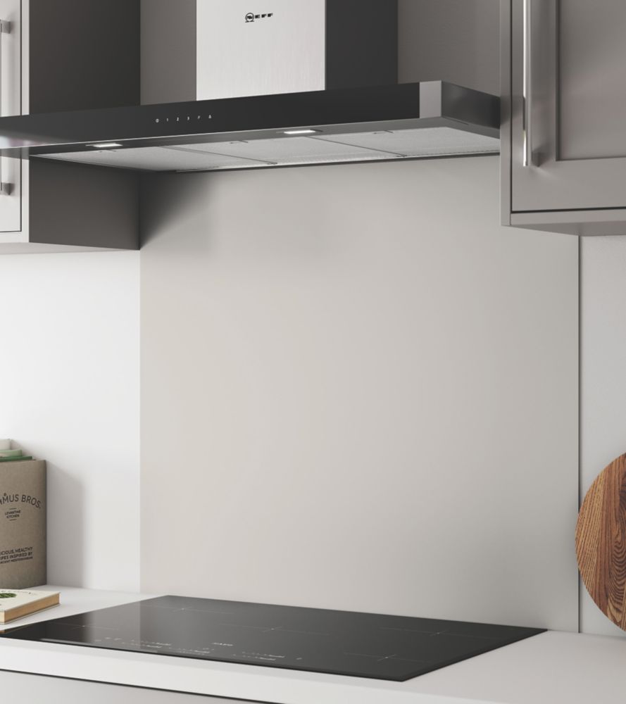 Wilsonart  Malibu Grey / Storm Blue Wide Hob Splashback 900mm x 800mm x 4mm