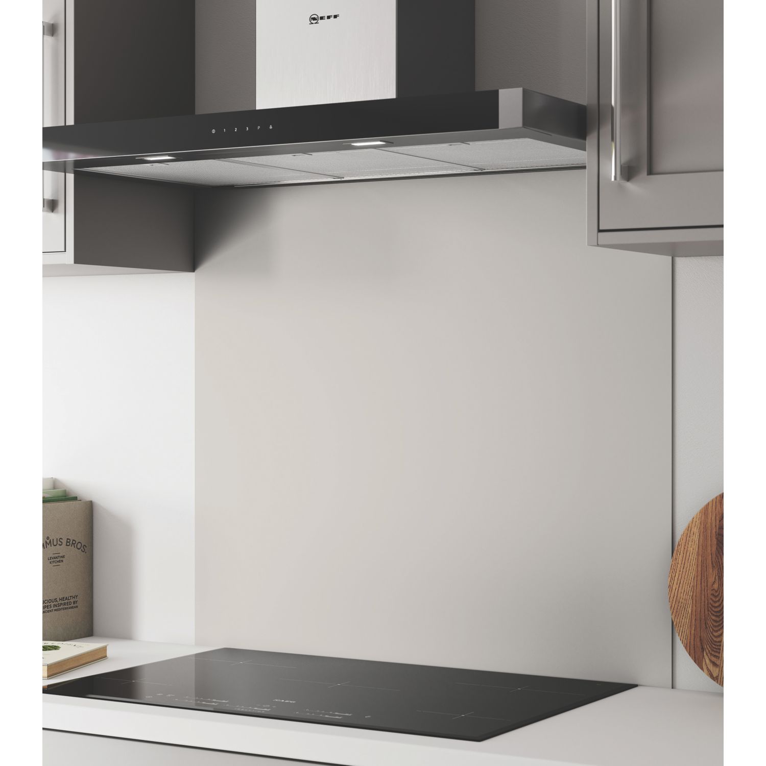 Wilsonart Malibu Grey/Storm Blue Wide Hob Splashback 900mm x 800mm x 4mm (266JL)