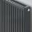 Time 600mm x 1400mm 4633BTU Anthracite Type 11 Convector Radiator