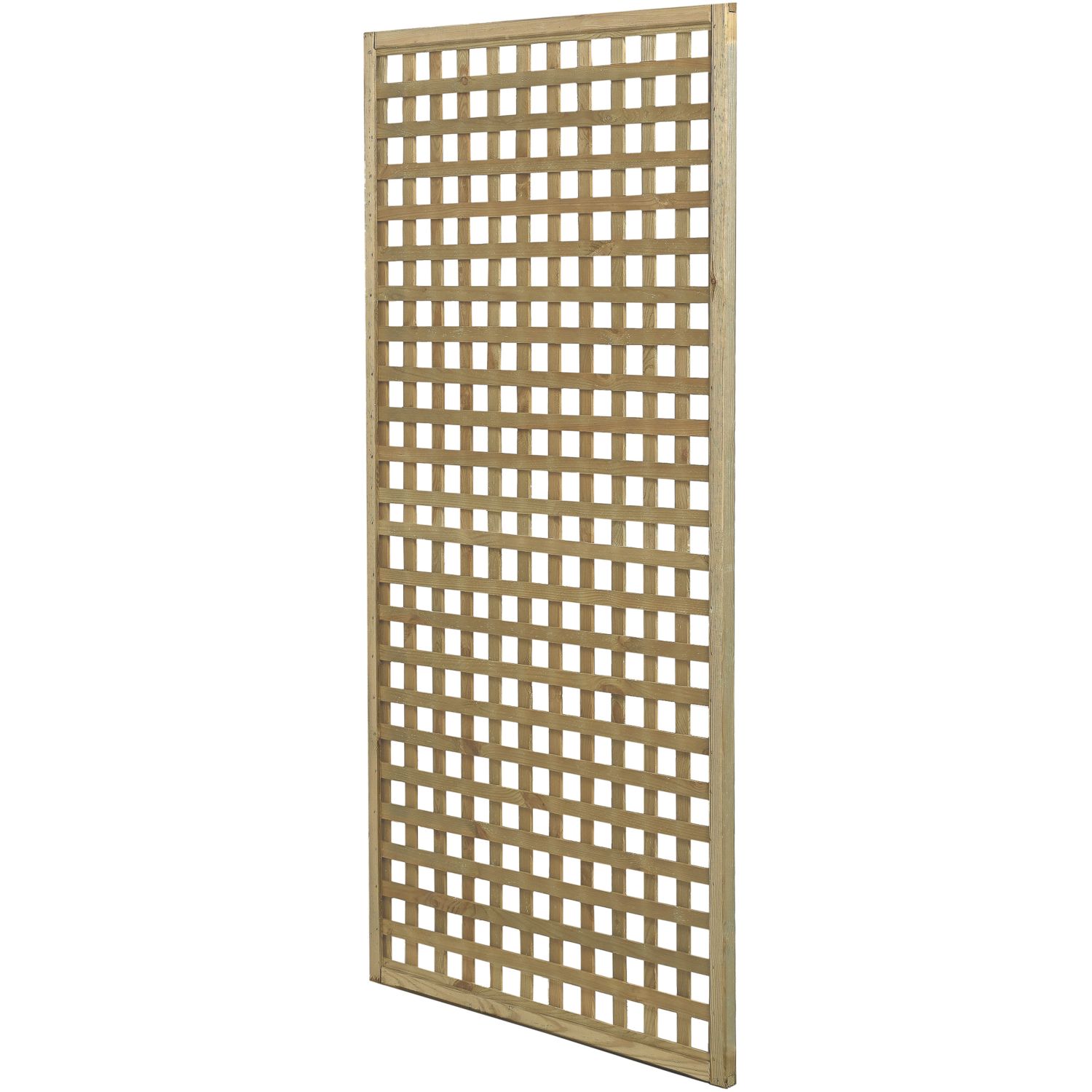 Forest Premium Framed Softwood Rectangular Garden Trellis 3' x 6' 5 Pack (266KP)
