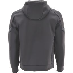 Mascot Customized Fleece Hoodie Grey Medium 39.5" Chest