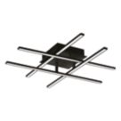 Eglo Lasana 3 LED Ceiling Light Black 3W 2800lm