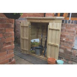 Forest  3' x 1' 6" (Nominal) Pent Shiplap T&G Garden Store