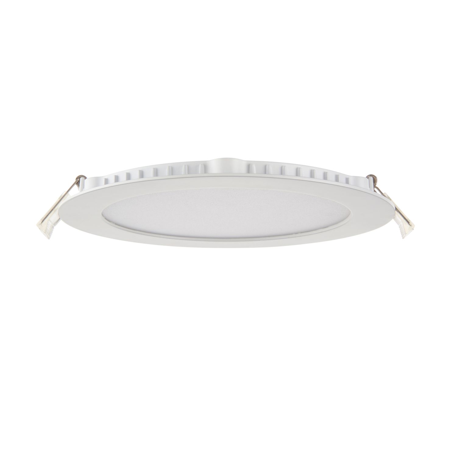 Saxby SirioDISC Fixed LED Recessed Downlight Matt White 12W 1000lm (266VX)