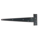 GateMate Black Straight Premium Strong Tee Hinge 150mm x 18" x 450mm 2 Pack