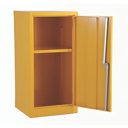 Barton  Hazardous Substance Cabinet Yellow 457mm x 457mm x 915mm