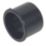 FloPlast Solvent Weld Reducers 40mm x 32mm Black 5 Pack