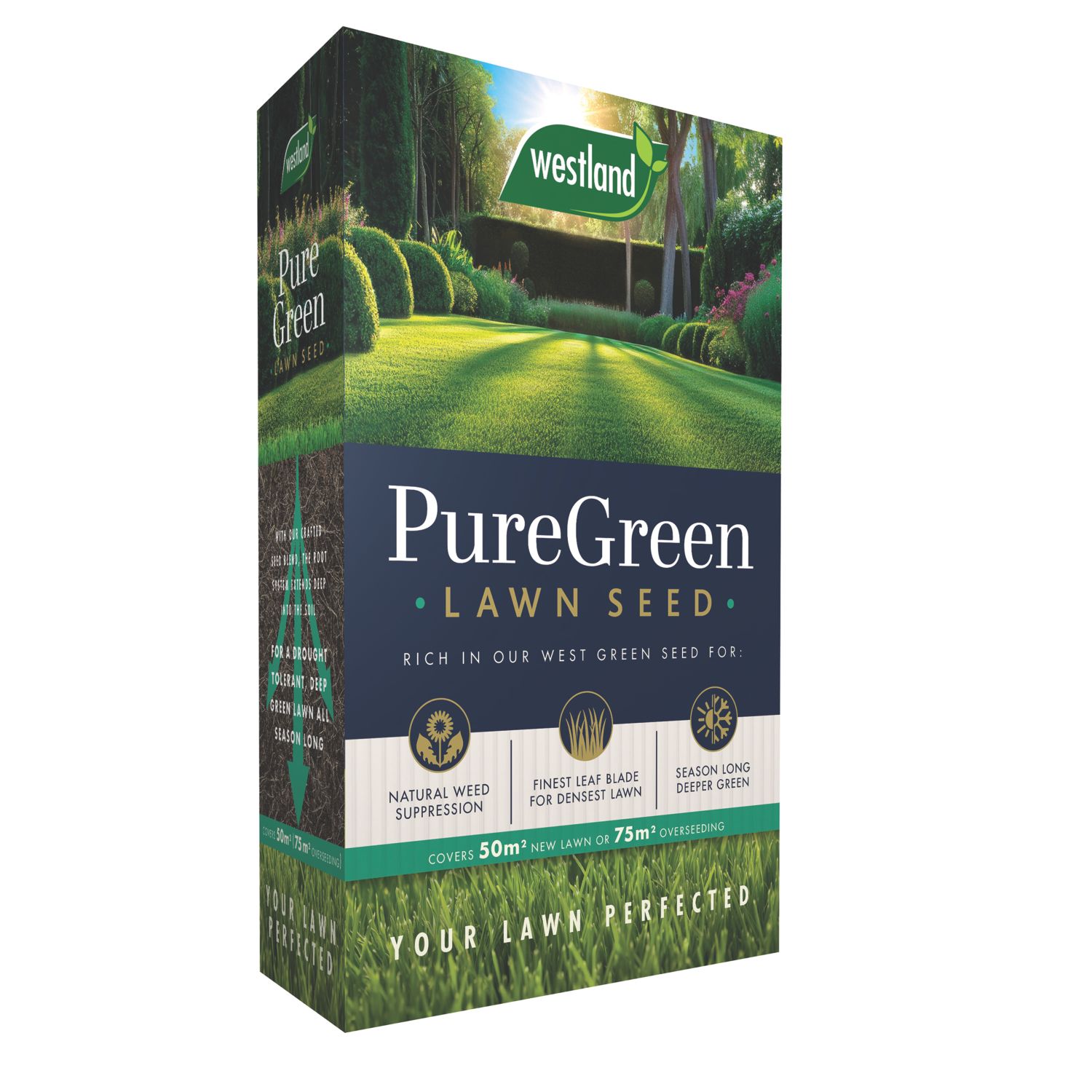 Westland PureGreen Lawn Seed 50m² 1.5kg (267EC)