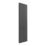 Reina Flat Double 1600mm x 440mm 3522BTU Anthracite Vertical Designer Radiator