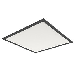 LAP  Square 595mm x 595mm LED Edge-Lit Panel Light Black 36W 3600lm