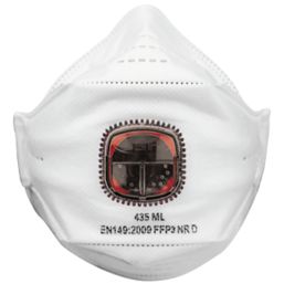 JSP SpringFit Disposable Tri-Fold Flat Mask P3 - Screwfix