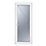 Crystal  Fully Glazed 1-Obscure Light RH White uPVC Back Door 2090mm x 890mm