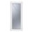 Crystal  Fully Glazed 1-Obscure Light Right-Handed White uPVC Back Door 2090mm x 890mm