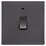LAP  20A 1-Gang DP Boiler Switch Slate Grey with LED
