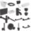Armitage Shanks Doc M Contour 21+ LH Pack Black 13 Piece Set
