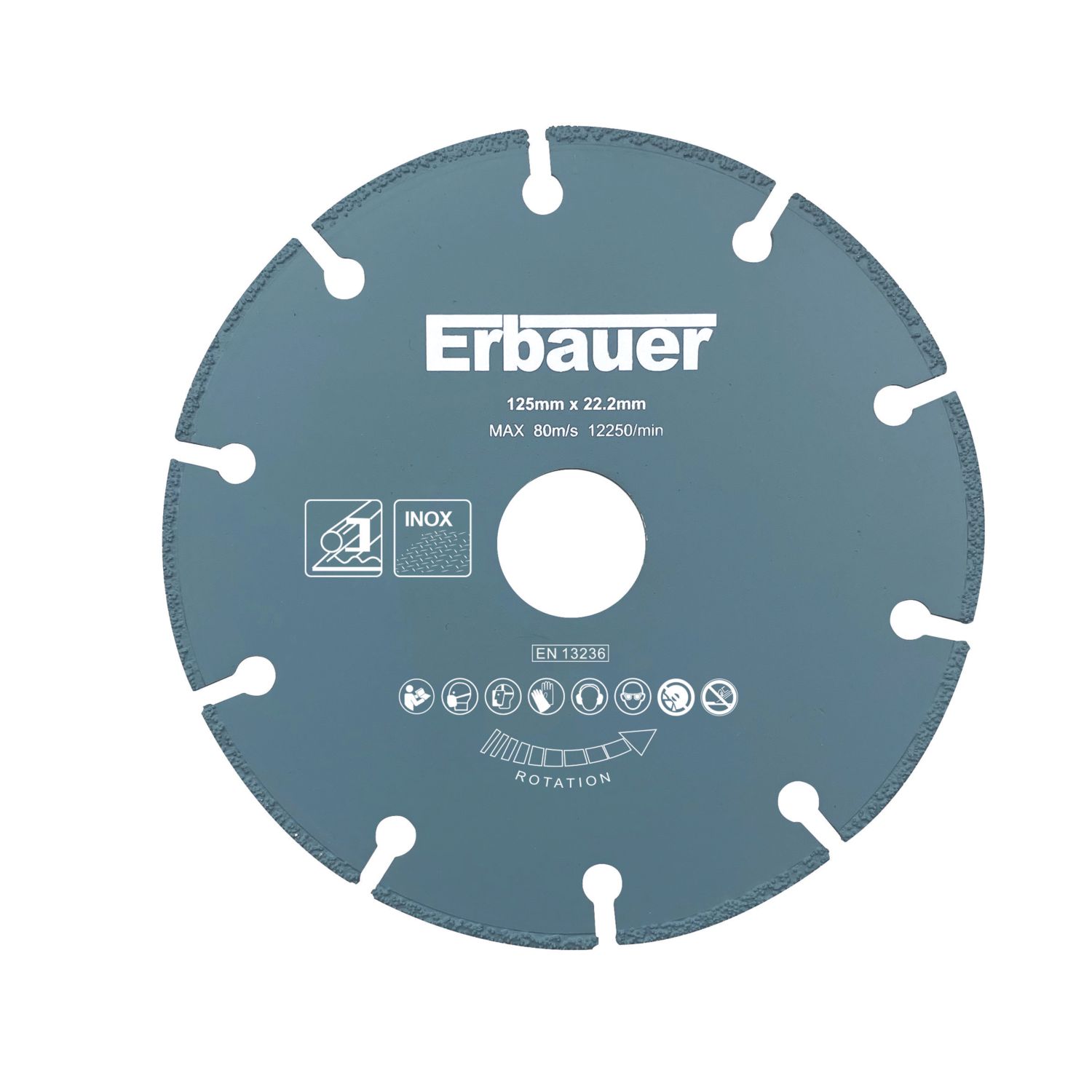 Erbauer Metal Diamond Blade 5" (125mm) x 1.3mm x 22.2mm (267PH)