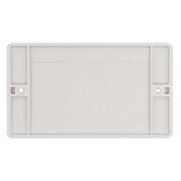 Vimark Pro 2-Gang Blanking Plate White