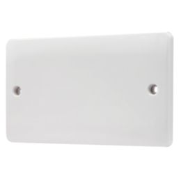 Vimark Pro 2-Gang Blanking Plate White