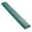Ecotile E500/7 Interlocking Corner Edge Ramps Green 590mm x 90mm 2 Pack