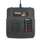 Refurb Titan TTB805CHR 18V Li-Ion TXP Fast Charger