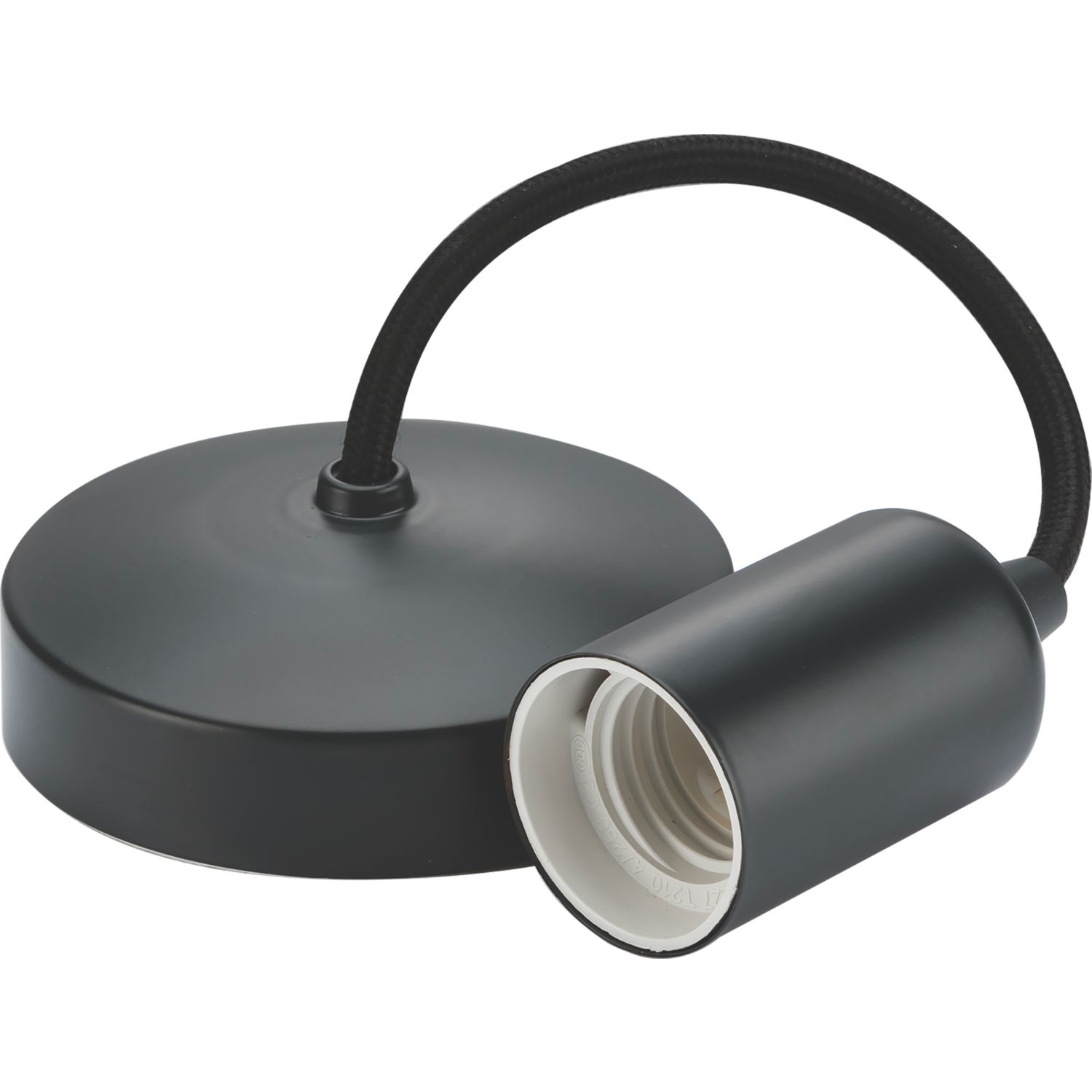 Knightsbridge Contemporary Pendant Anthracite (267TY)