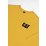 CAT Trademark Banner Long Sleeve T-Shirt Yellow XXXX Large 58-60" Chest