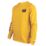 CAT Trademark Banner Long Sleeve T-Shirt Yellow 4X Large 58-60" Chest