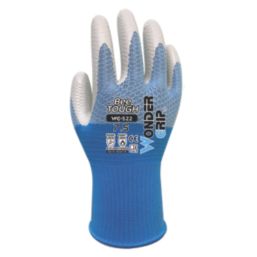 Wonder Grip WG-522W Bee-Tough Gloves Blue/White Small