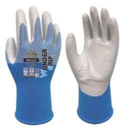 Wonder Grip WG-522W Bee-Tough Gloves Blue/White Small