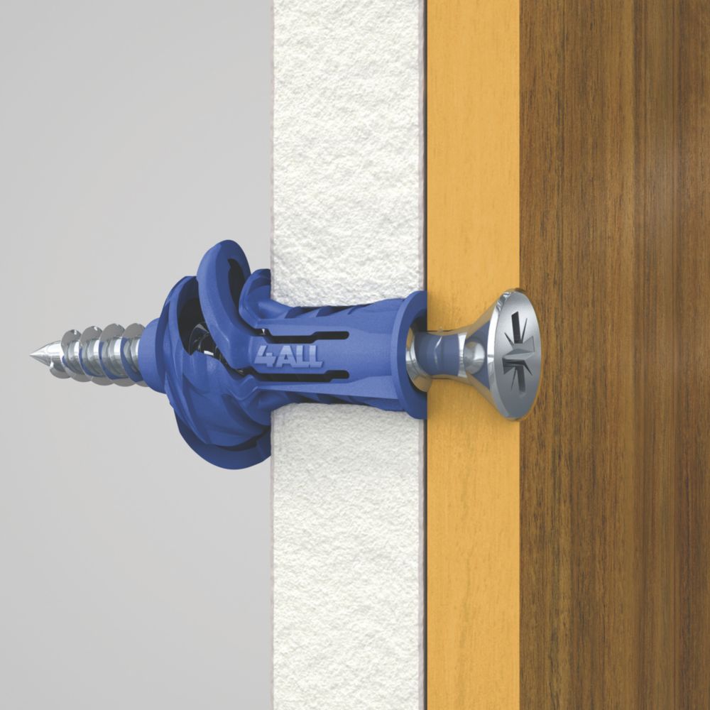 Ancoraggio Per Muro RawlPlug In Nylon, Foro Di Fissaggio 6mm, L