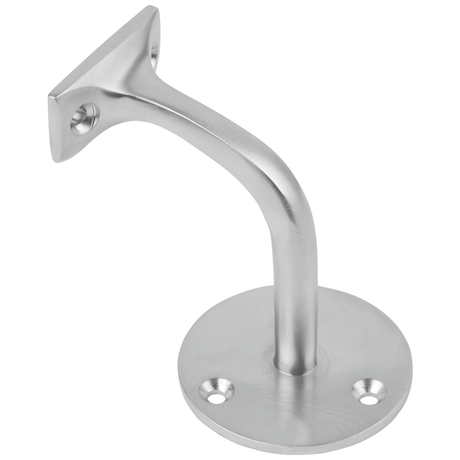 Essentials Handrail Bracket Satin Chrome 65mm (26858)