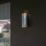 Lutec Ran Outdoor Wall Light Galvanised Steel