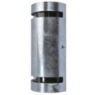 Lutec Ran Outdoor Wall Light Galvanised Steel