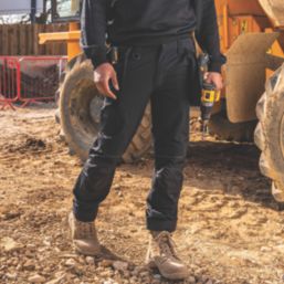 DEWALT Reno Work Trousers Black 34" W 31" L