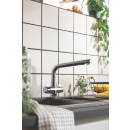 Streame by Abode Turina Dual-Lever Mono Mixer Chrome