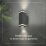 4lite Marinus Square Outdoor Up & Down Wall Light Anthracite