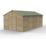 Forest Beckwood 10' x 19' 6" (Nominal) Apex Shiplap Timber Shed