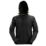 Snickers Logo  Full Zip Hoodie Black X Small 33" Chest