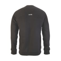 Scruffs  Eco Worker Sweatshirt Black Medium 45.7" Chest